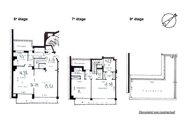 Duplex avec extérieurs, rooftop et vues Tour Eiffel – Maison de la Radio