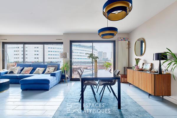 Duplex avec extérieurs, rooftop et vues Tour Eiffel – Maison de la Radio