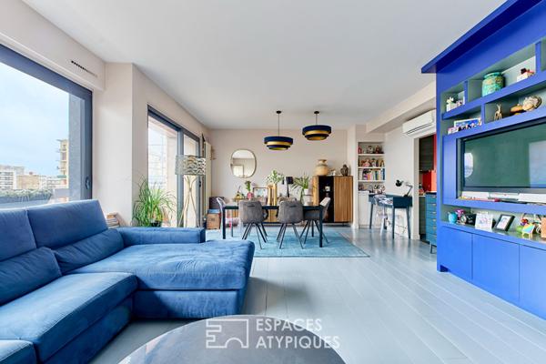 Duplex avec extérieurs, rooftop et vues Tour Eiffel – Maison de la Radio