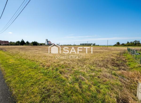 ? Terrain à bâtir viabilisé - 802 m² - Verdes (Beauce la Romaine)