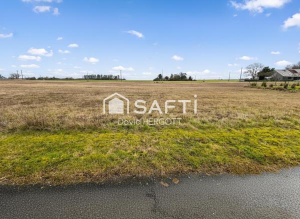 ? Terrain à bâtir viabilisé - 802 m² - Verdes (Beauce la Romaine)