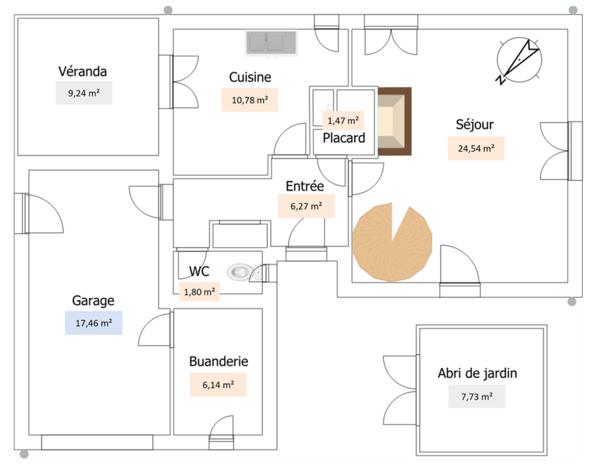 Maison familiale de 4 chambres à Messia sur Sorne