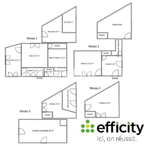 Maison 7 pièces - 140 m² Bien prestige