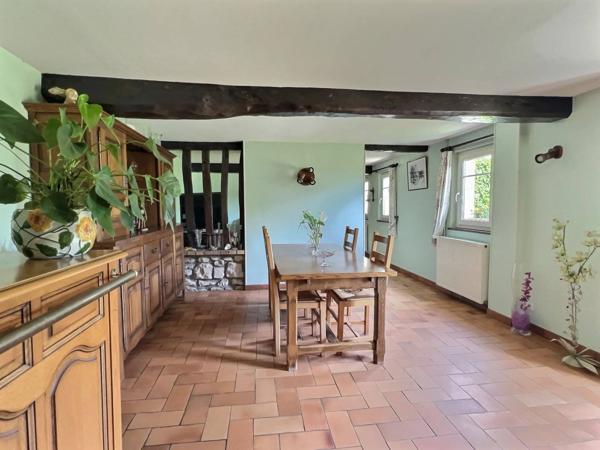 Yerville – Longère 4 chambres avec jardin et dépendance