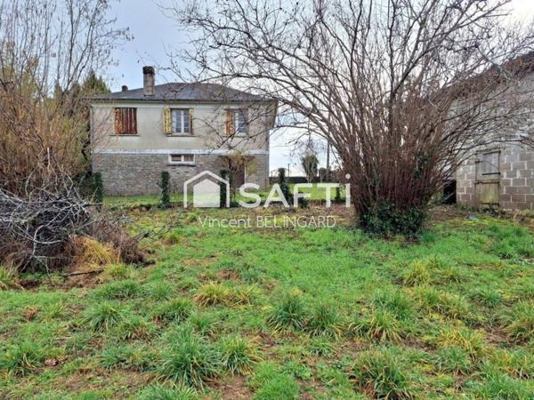 Maison à rénover avec garage et dépendance