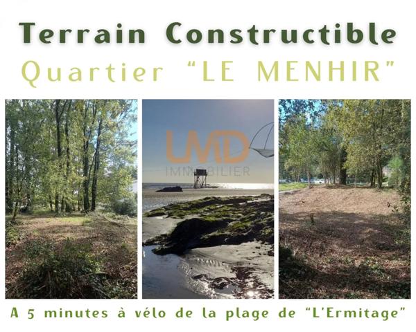 Terrain constructible Quartier LE Menhir