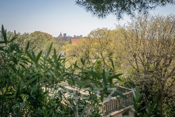 Propriété historique avec vue Palais des Papes