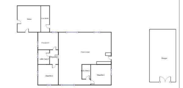 Propriété 13,5 hectares avec deux maisons !!!