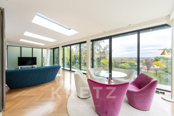 Villa d'architecte avec vue sur la Vallée de la Seine