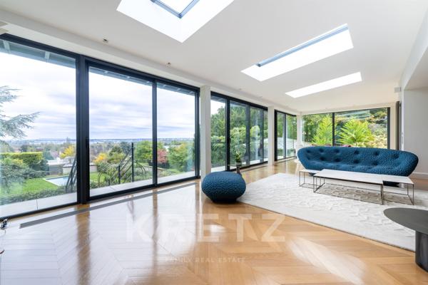 Villa d'architecte avec vue sur la Vallée de la Seine