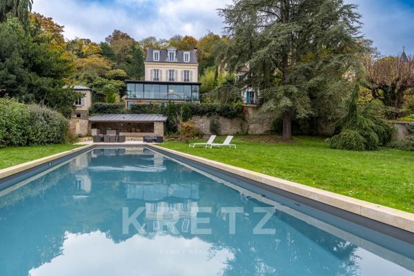 Villa d'architecte avec vue sur la Vallée de la Seine