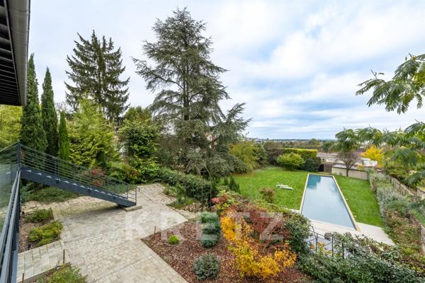 Villa d'architecte avec vue sur la Vallée de la Seine