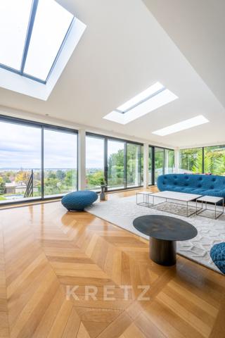 Villa d'architecte avec vue sur la Vallée de la Seine