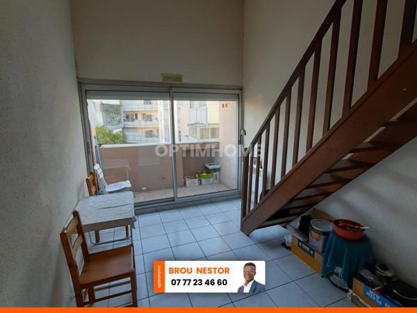 Appartement T1 avec mezzanine dans une résidence sécurisée