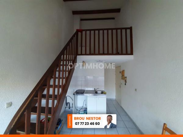 Appartement T1 avec mezzanine dans une résidence sécurisée