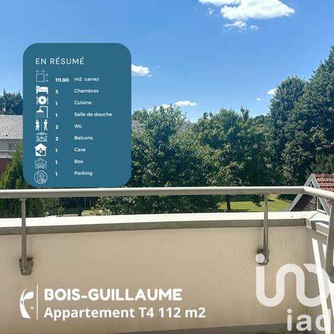 Appartement à vendre 4 pièces 112 m² Bois-Guillaume