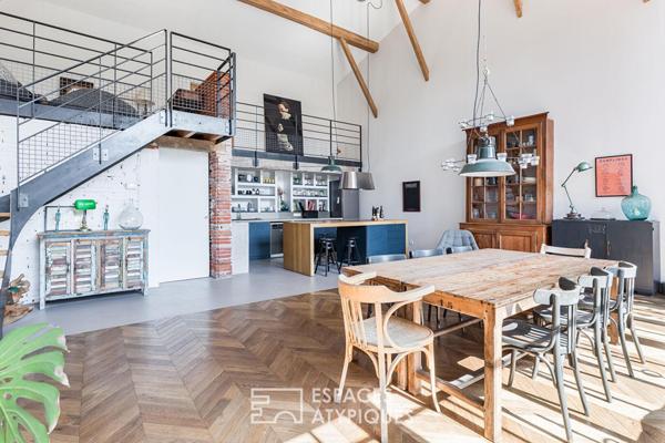 Maison de caractère avec verrière cathédrale et piscine à Grenade