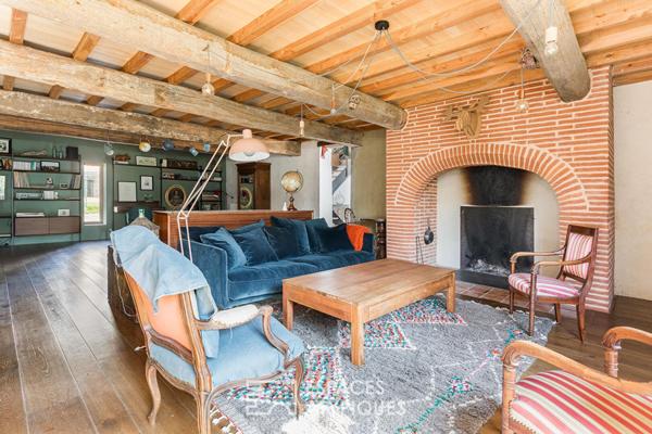 Maison de caractère avec verrière cathédrale et piscine à Grenade