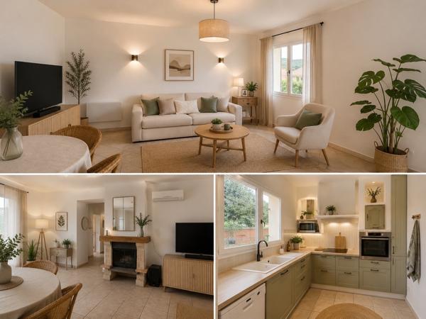 Villa avec beau potentiel de 250 m² au calme 4 chambres possibilité 5 vue imprenable.