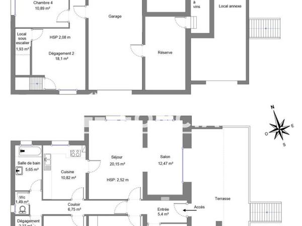 Location Maison 5 pièces 140.43 m² - 2 CHEMIN DU PIED D'ARGENT Montaren & Saint Mediers 30700