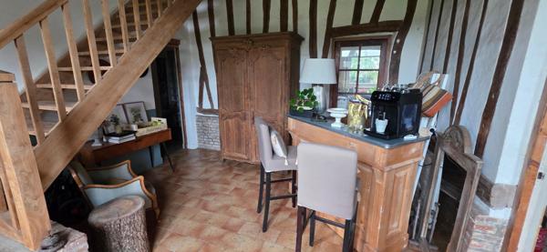 Ancienne bergerie du 19ème siécle pleine de charme à rénover – 7 chambres, jardin plat, cadre campagne – Motteville (76970)