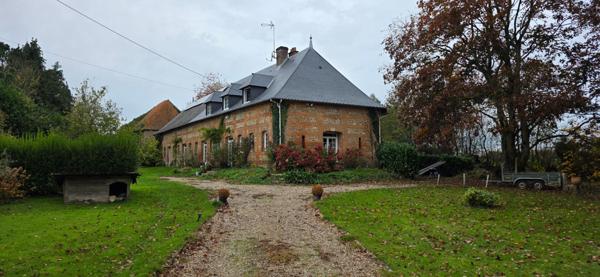 Ancienne bergerie du 19ème siécle pleine de charme à rénover – 7 chambres, jardin plat, cadre campagne – Motteville (76970)