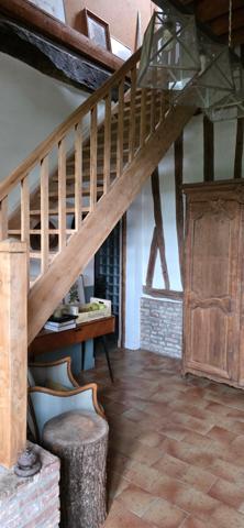 Ancienne bergerie du 19ème siécle pleine de charme à rénover – 7 chambres, jardin plat, cadre campagne – Motteville (76970)