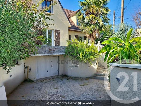 Maison à vendre  5 pièces - 129,19 m 2   GAGNY  - 93