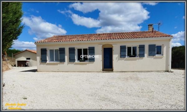Maison 4 pièces Proche de MONTMOREAU SAINT CYBARD (16)