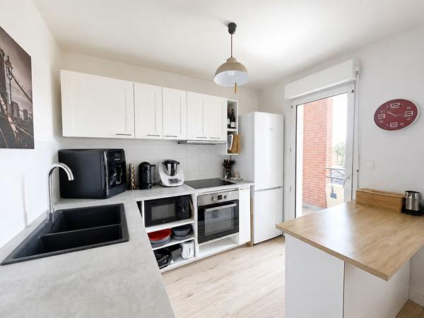 Fonsorbes - Centre-ville - Appartement T2 de 48,15m2 rénové et climatisé en dernier étage , Fonsorbes