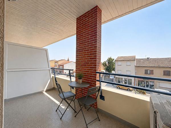 Fonsorbes - Centre-ville - Appartement T2 de 48,15m2 rénové et climatisé en dernier étage , Fonsorbes