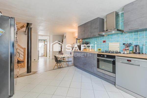 Maison de village T5, 133m2 avec cour et patio