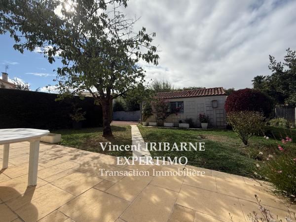 Maison de Plain-Pied, 3 Chambres, Garage et Jardin, Saintes Centre