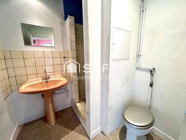 Appartement F1 32 m² avec balcon et cave