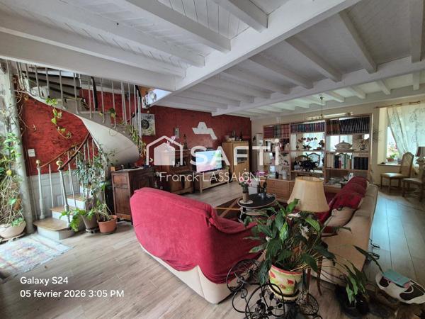 Maison de village de caractère 170m² 4 chambres