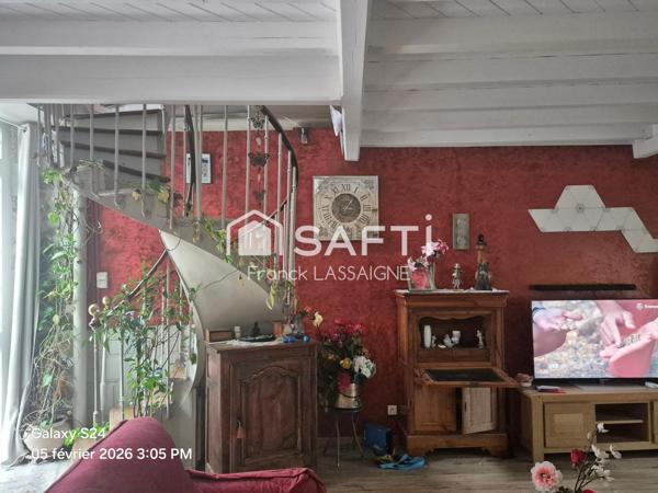 Maison de village de caractère 170m² 4 chambres