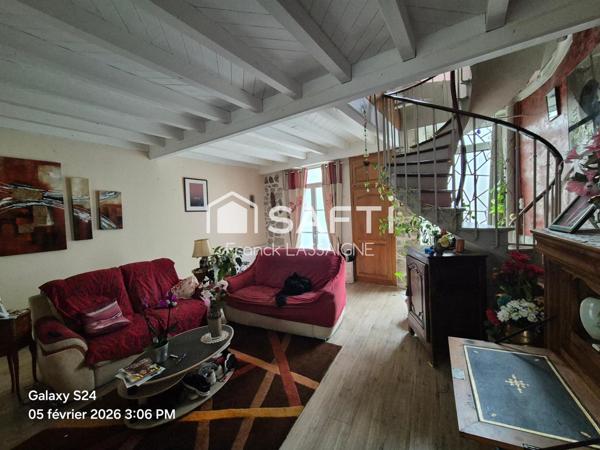 Maison de village de caractère 170m² 4 chambres