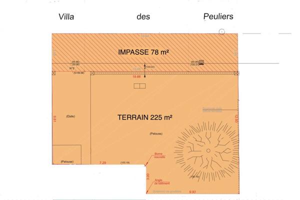 Terrain - 300 m² Bien prestige