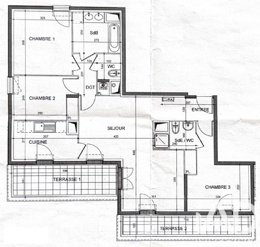 Appartement à vendre 4 pièces 84,58 m² Ormesson-sur-Marne