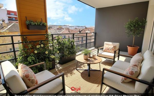 Appartement à vendre    2 pièces • 64,20 m2 Marseille 10