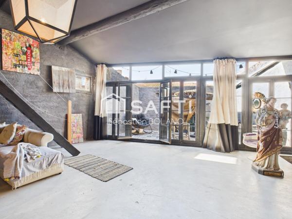 Grange rénovée avec Loft à Torreilles