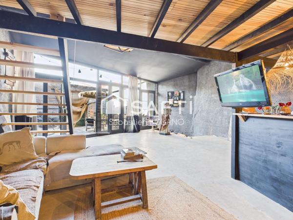 Grange rénovée avec Loft à Torreilles