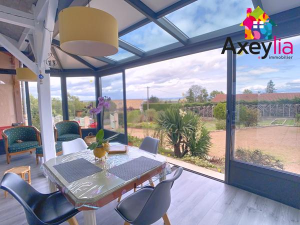 Saint-Alban-les-Eaux (42370) A VENDRE- CÔTE ROANNAISE- MAISON AVEC VUE DÉGAGÉE ET DÉPENDANCES.