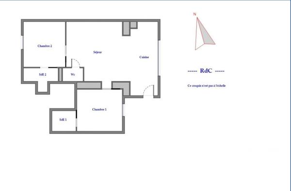 Appartement à vendre 3 pièces 50,87 m² Corbeil-Essonnes