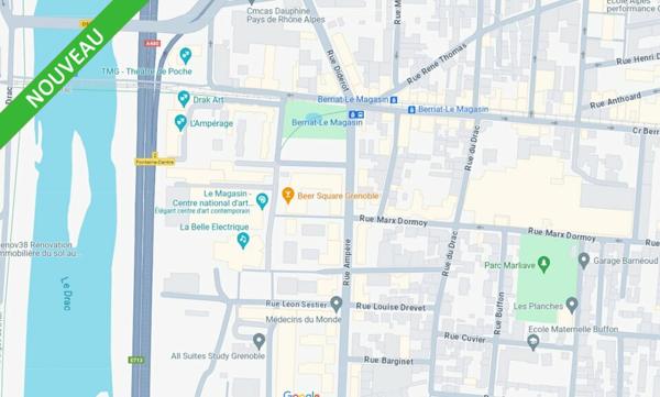 OZ IMMOBILIER – LOCAL COMMERCIAL de 41m² à GRENOBLE