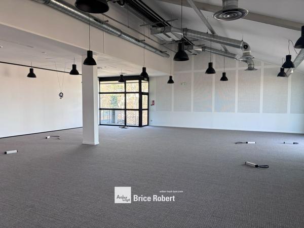 Bureaux à louer à Lyon lumineux avec balcons privés sur la Saône