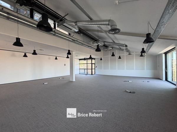 Bureaux à louer à Lyon lumineux avec balcons privés sur la Saône