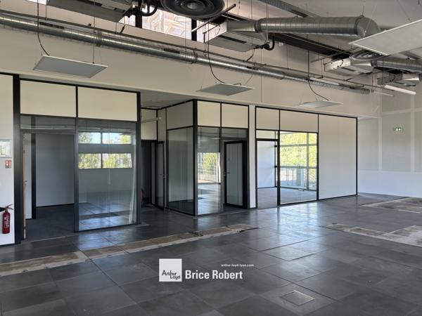 Bureaux à louer à Lyon lumineux avec balcons privés sur la Saône