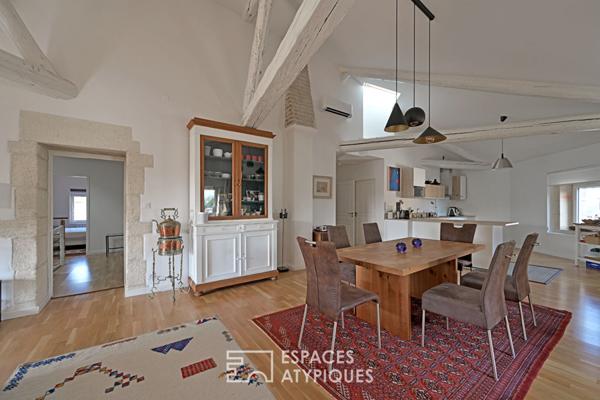 Appartement singulier rénovée avec terrasse