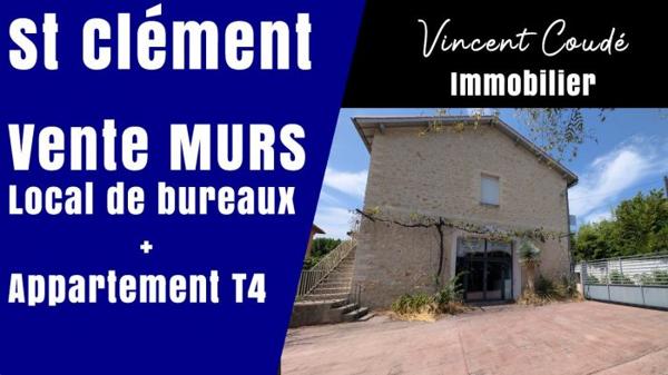 Immeuble (bureaux + appartement)